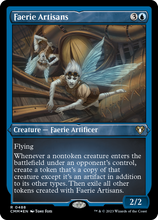 Faerie Artisans (Foil Etched) [Commander Masters]