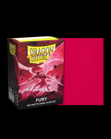 Dragon Shield - 100ct Standard Size - Dual Matte - Various Colours