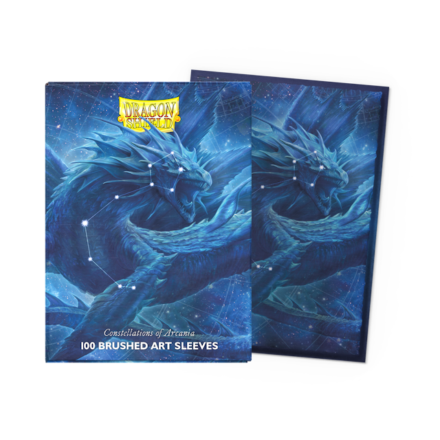 Dragon Shield - 100ct Standard Size - Brushed Art  - Constellations - Drasmorx