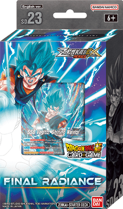 Dragon Ball Super - Masters - Critical Blow - Starter Deck 23 - Final Radiance