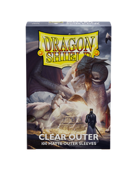 Dragon Shield - 100ct Outer Sleeves - Matte - Various Colours
