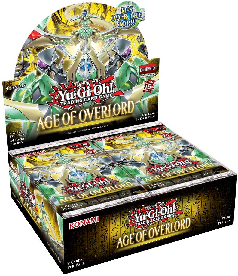 Yugioh - Age of Overlord Booster Box - 1st Edition