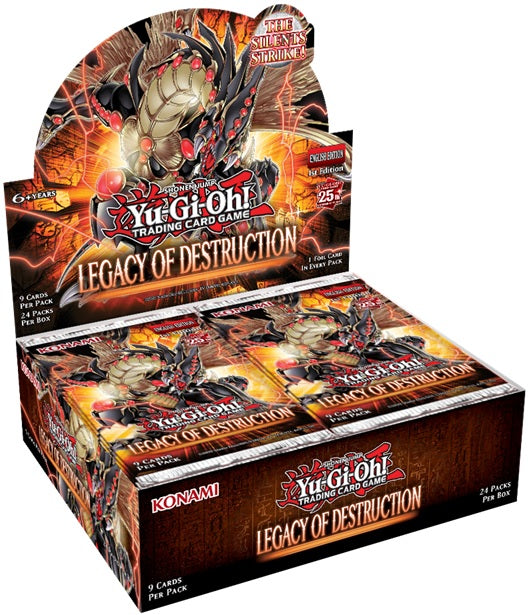 Yugioh - Legacy of Destruction Booter Box - 1st Edition