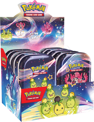Pokemon - Paldean Fates - Mini Tins Display