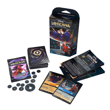 Disney Lorcana: Rise of the Floodborn - The Queen & Gaston - Starter Deck