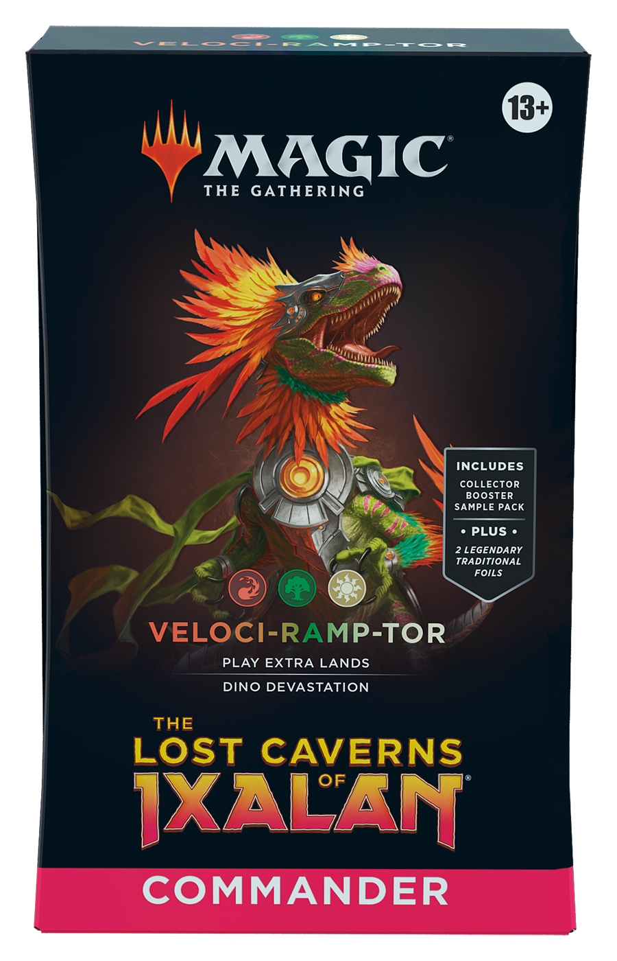 Magic the Gathering - The Lost Caverns of Ixalan - Commander Deck (Veloci-Ramp-Tor)