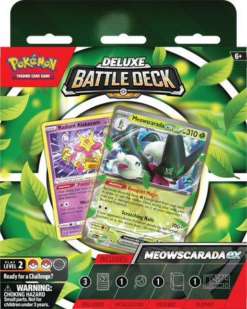 Pokemon - Meowscarada EX - Deluxe Batte Deck