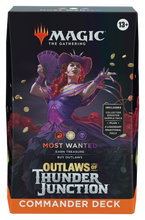 MTG - Outlaws of Thunder Junction - Commander Decks (Most Wanted)