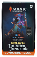 MTG - Outlaws of Thunder Junction - Commander Decks (Quick Draw)