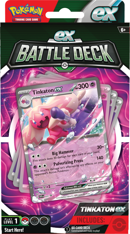 Pokemon - ex Battle Decks - Tinkaton ex (Pre-Order)