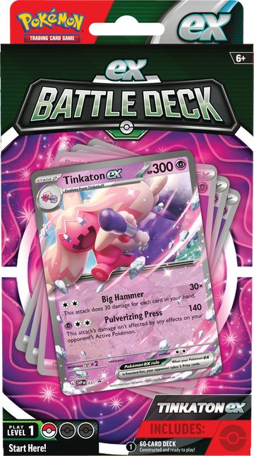Pokemon - ex Battle Decks - Tinkaton ex