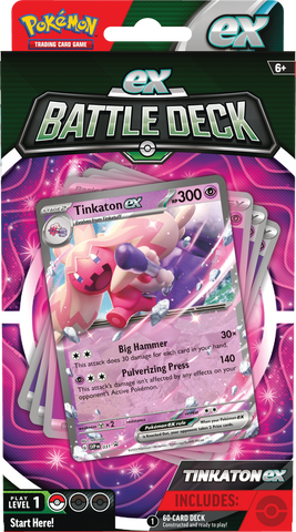 Pokemon - ex Battle Decks - Tinkaton ex (Pre-Order)