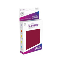 Ultimate Guard - Supreme UX Sleeves -  60ct Japanese Size - Various Colours