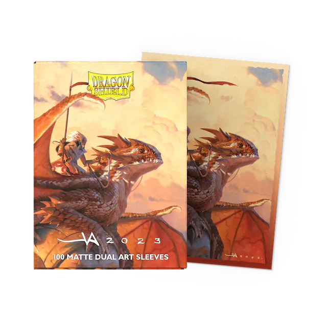 Dragon Shield - 100ct Standard Size - Brushed Art  - The Adameer