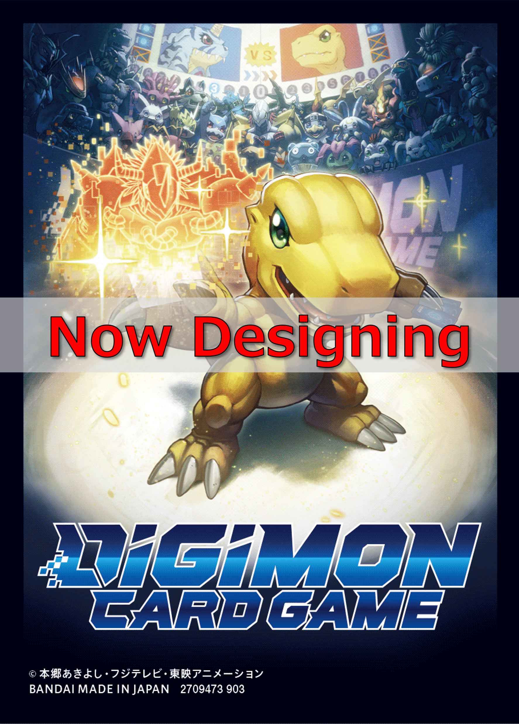 Digimon - Official Card Game Sleeve 2024 v1 - Agumon