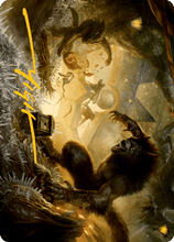Storm the Festival Art Card (Gold-Stamped Signature) [Innistrad: Midnight Hunt Art Series]