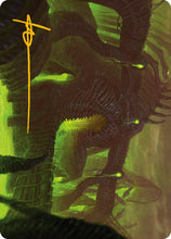 The Dross Pits Art Card (Gold-Stamped Signature) [Phyrexia: All Will Be One Art Series]