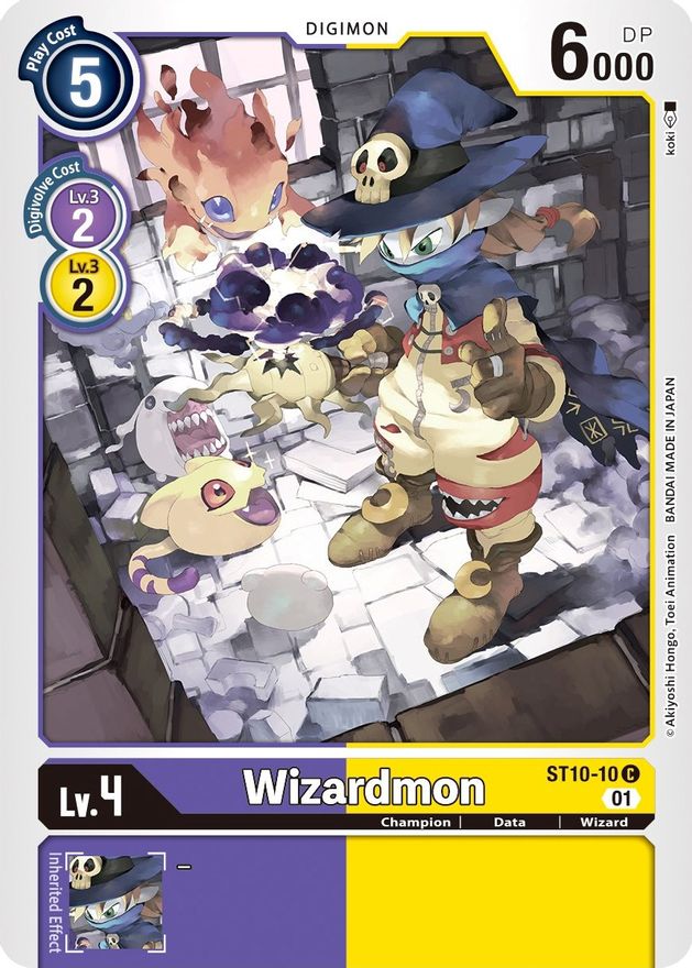 Wizardmon [ST10-10] [Starter Deck: Parallel World Tactician]