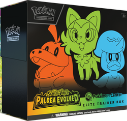 Pokemon - Scarlet & Violet: Paldea Evolved - Elite Trainer Box (Pokemon Center Exclusive)