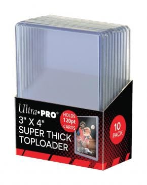 Ultra Pro - Toploader 10ct - 120pt
