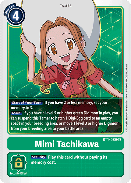 Mimi Tachikawa [BT1-089] [Release Special Booster Ver.1.0]