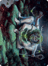 Myojin of Towering Might Art Card [Kamigawa: Neon Dynasty Art Series]
