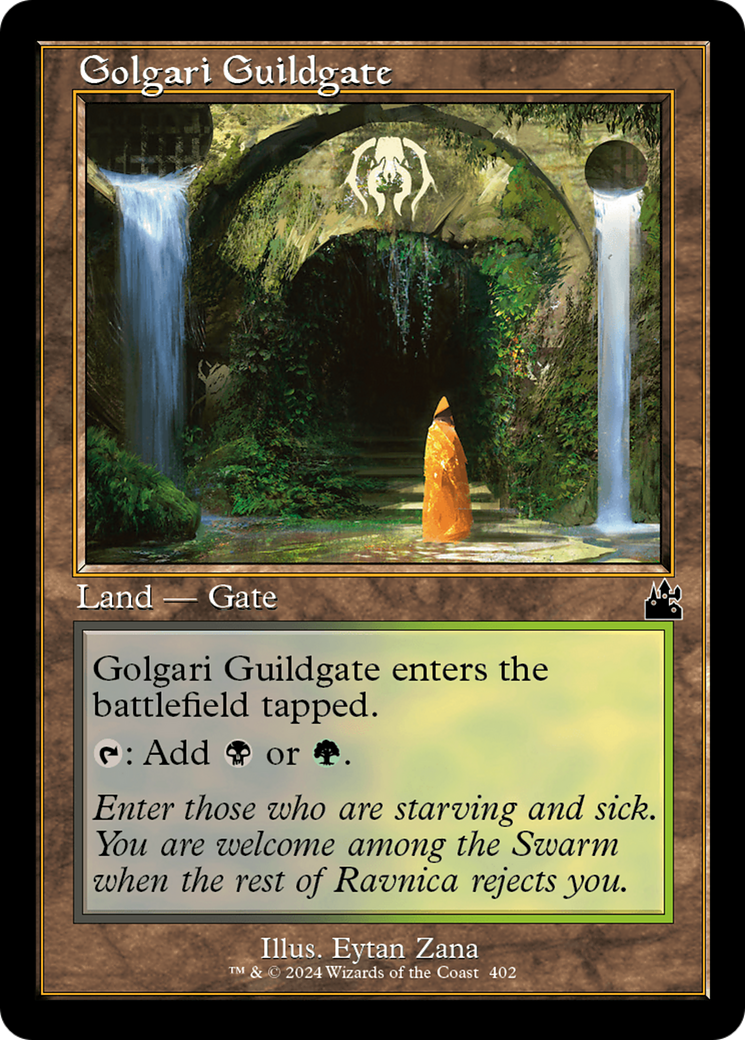 Golgari Guildgate (Retro Frame) [Ravnica Remastered]