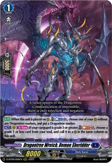 Dragontree Wretch, Demon Sheridder (D-BT09/006EN) [Dragontree Invasion]