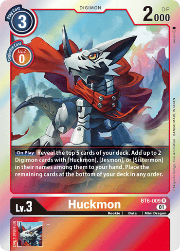 Huckmon [BT6-009] [Double Diamond]