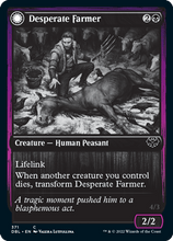Desperate Farmer // Depraved Harvester [Innistrad: Double Feature]
