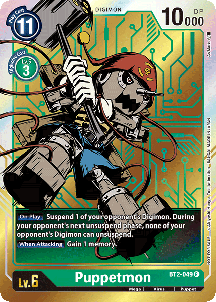 Puppetmon [BT2-049] (Dash Pack) [Release Special Booster Ver.1.0 Promos]
