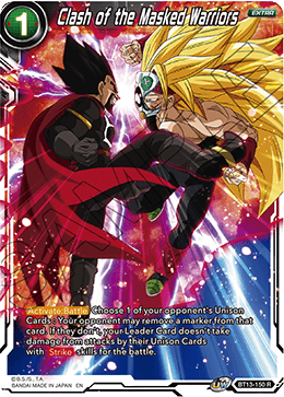 Clash of the Masked Warriors (Rare) (BT13-150) [Supreme Rivalry]