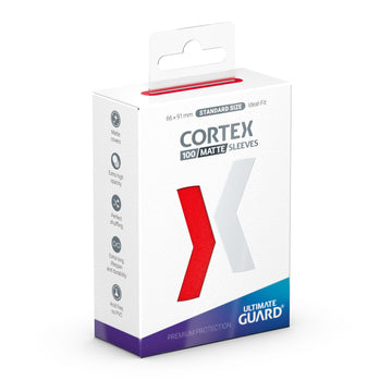 Ultimate Guard - Cortex Sleeves - 100ct Standard Size - Matte - Various colours