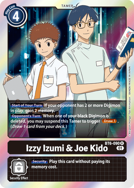 Izzy Izumi & Joe Kido [BT6-090] [Double Diamond]