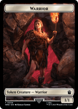 Warrior // Treasure (0028) Double-Sided Token [Doctor Who Tokens]