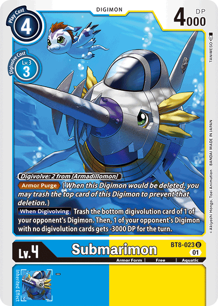 Submarimon [BT8-023] [New Awakening]
