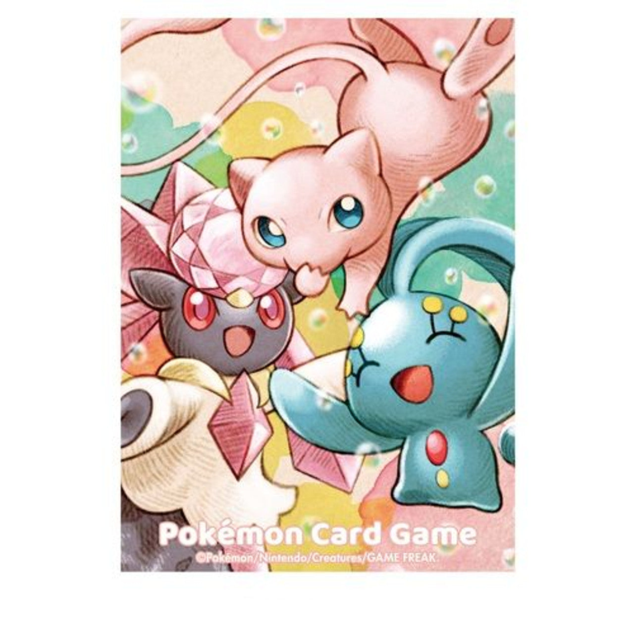 Pokemon Centre - Mew Manaphy Diancie - 64 Standard Sleeves