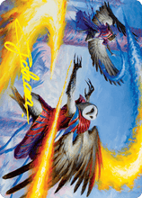 Teach by Example Art Card (Gold-Stamped Signature) [Strixhaven: School of Mages Art Series]