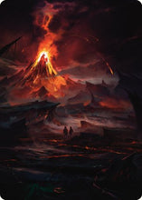Valley of Gorgoroth Art Card [The Lord of the Rings: Tales of Middle-earth Art Series]