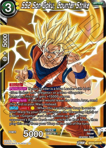 SS2 Son Goku, Counter Strike (BT22-107) [Critical Blow]