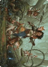Ellivere of the Wild Court Art Card [Wilds of Eldraine Art Series]