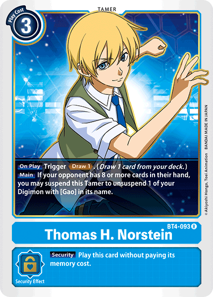 Thomas H. Norstein [BT4-093] [Great Legend]
