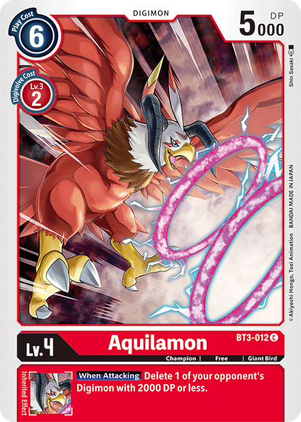 Aquilamon [BT3-012] [Release Special Booster Ver.1.5]