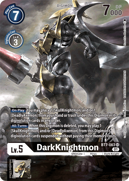 DarkKnightmon [BT7-063] (Alternative Art) [Next Adventure]