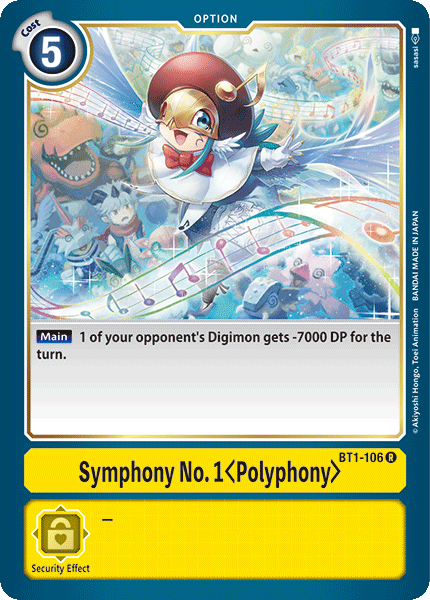 Symphony No.1 (Polyphony) [BT1-106] [Release Special Booster Ver.1.0]