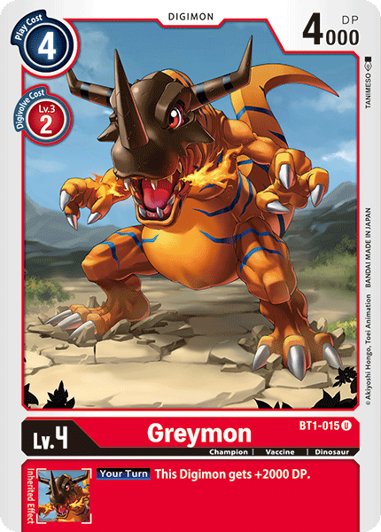 Greymon [BT1-015] [Release Special Booster Ver.1.0]