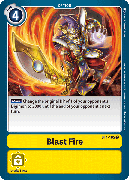 Blast Fire [BT1-105] [Release Special Booster Ver.1.0]