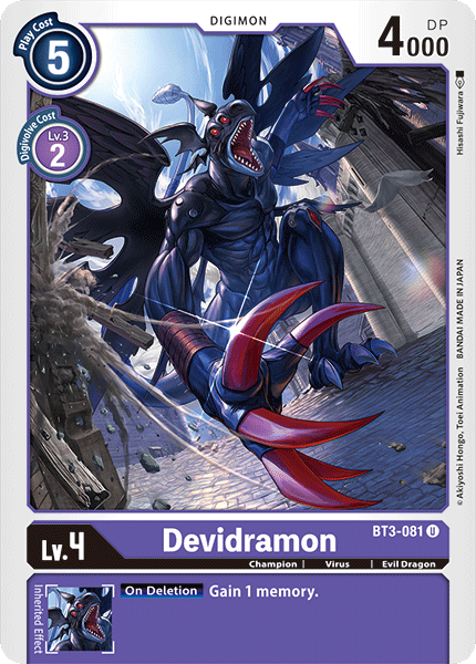 Devidramon [BT3-081] [Release Special Booster Ver.1.0]