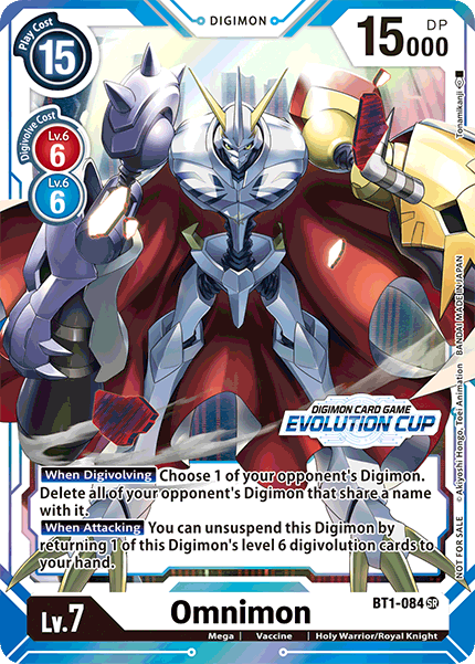 Omnimon [BT1-084] (Evolution Cup) [Release Special Booster Ver.1.0 Promos]