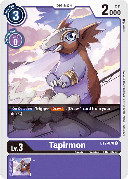 Tapirmon [BT2-070] [Release Special Booster Ver.1.0]